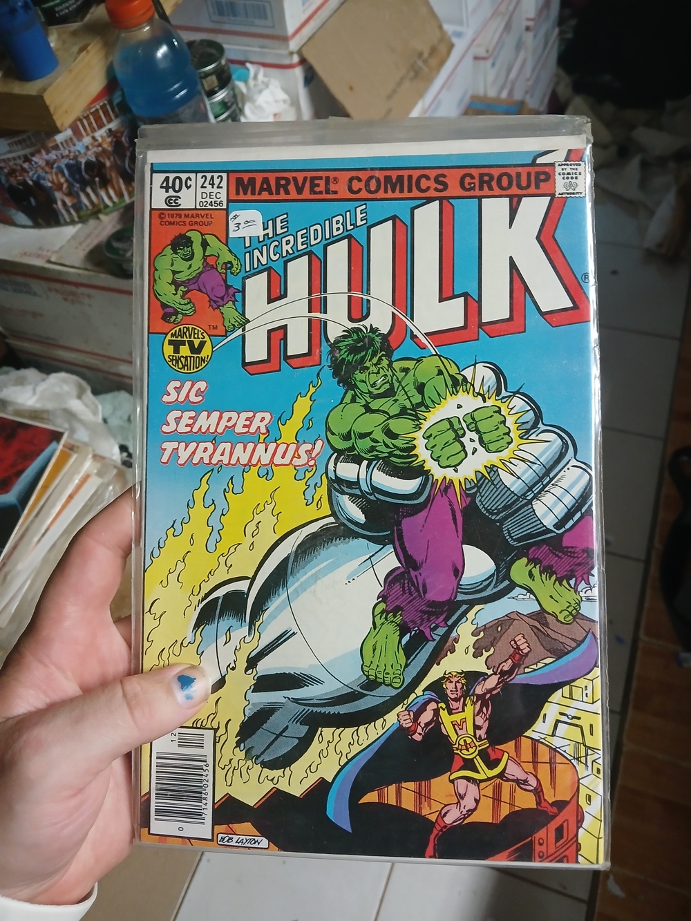 of The Incredible Hulk #242 published by Marvel Comics in December 1979.